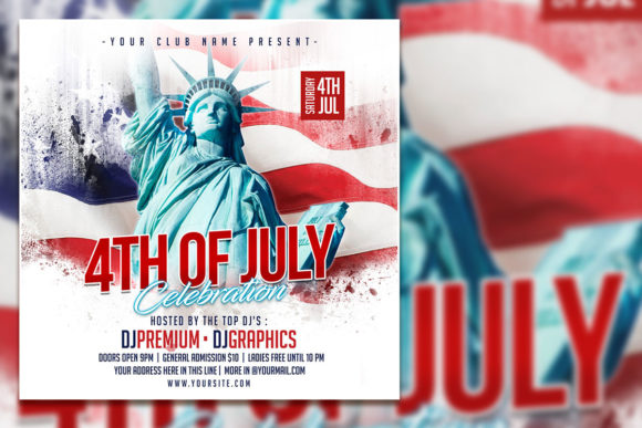 Create Stunning 4th of July Social Media Posts Instantly