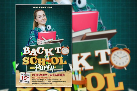 Create Stunning Back to School Flyer or Poster Designs
