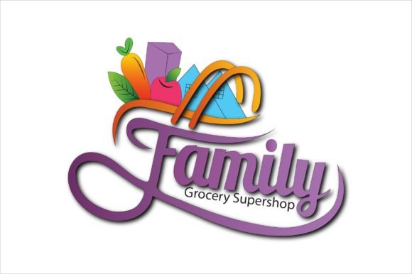 Essential Grocery Shop Logo Icon Design Vector for Branding