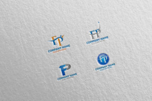 Letter F, P FP Logo Design 13 for Modern Branding
