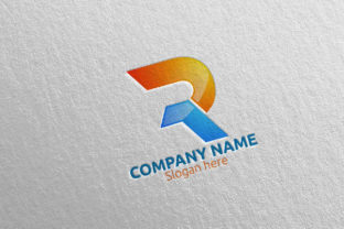 Letter R Logo Design 41: Modern Digital Identity