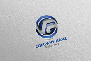 Modern VR & V R Logo Design: Editable Vector Template