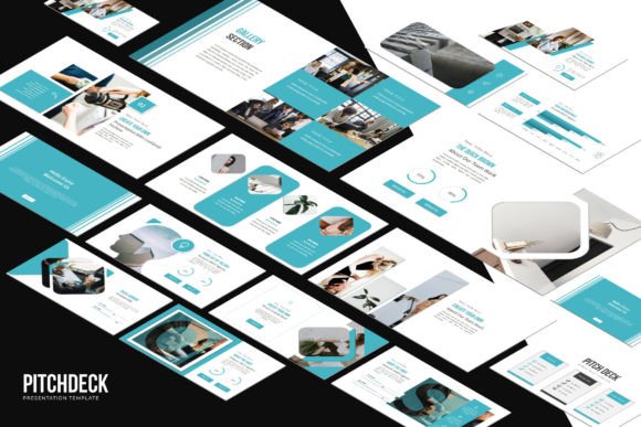 Pitch-deck Google slide Template: A Modern Presentation Solution
