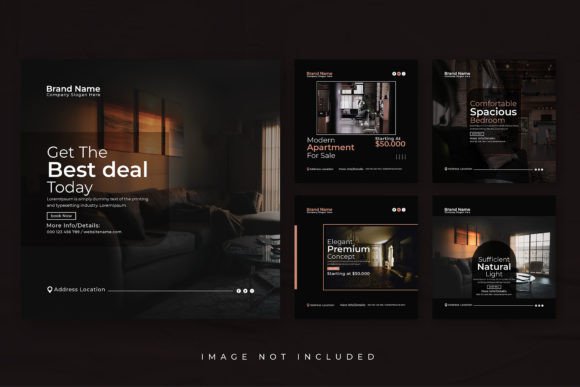 Premium Real Estate Apartment and House for Sale Promo Templates