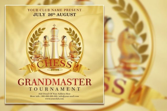 Promote Your Next Event with a Stunning Chess Tournament Social Media Post