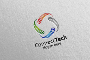 Technology Logo and Electronic 6: A Modern Font for Digital Brands